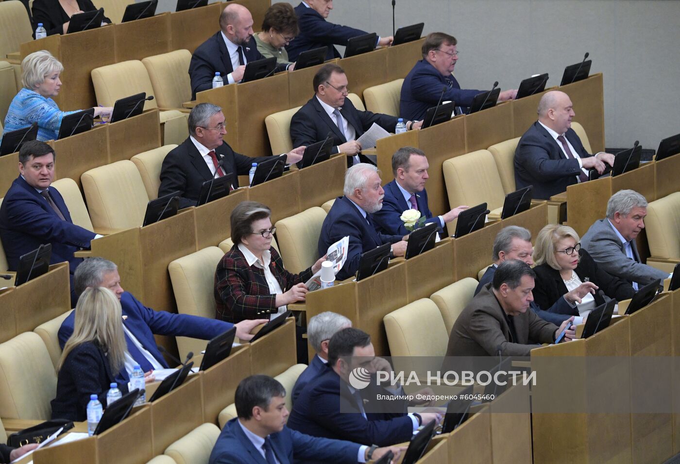 Пленарное заседание Госдумы РФ