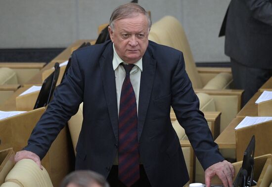 Пленарное заседание Госдумы РФ 