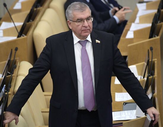 Пленарное заседание Госдумы РФ 