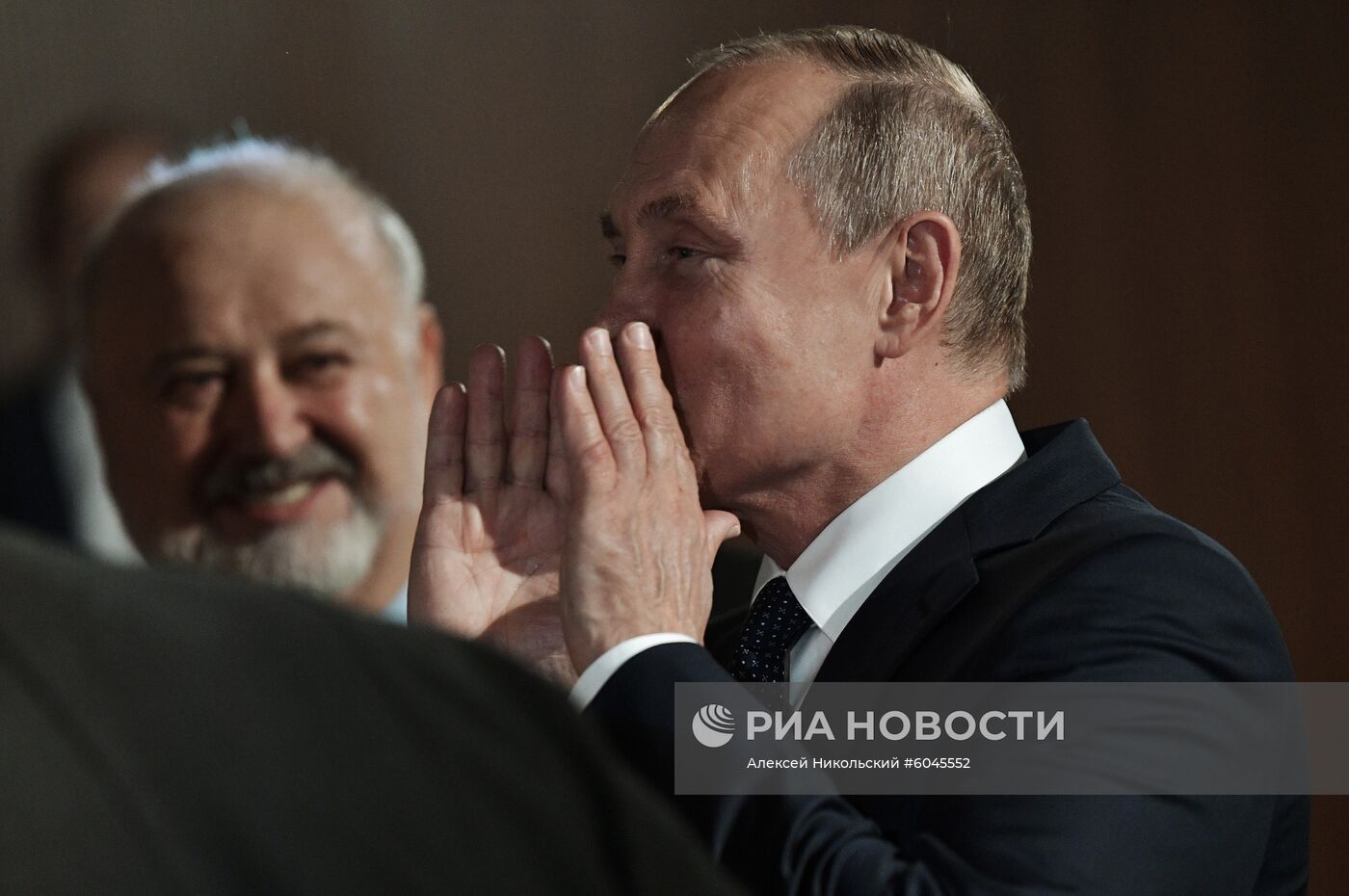 Президент РФ В. Путин посетил ВГИК