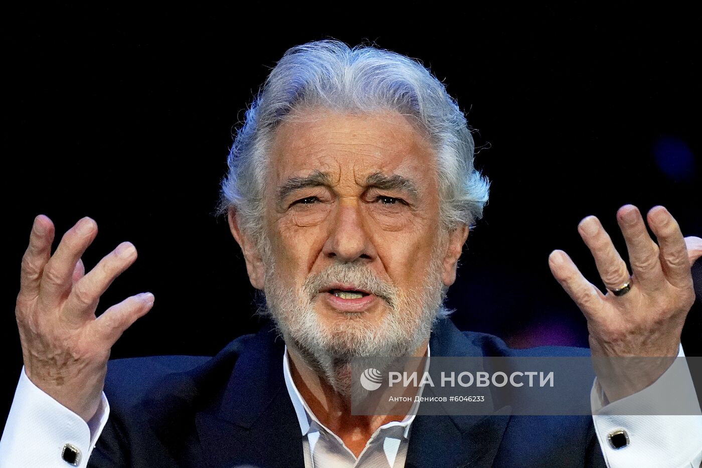 Концерт оперного певца П. Доминго в Москве