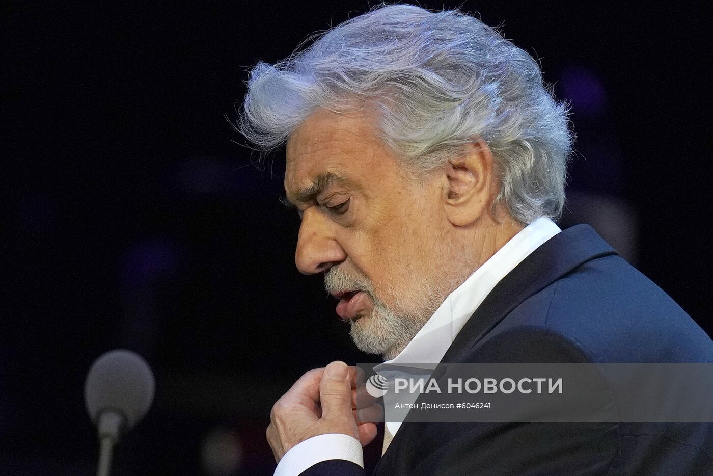 Концерт оперного певца П. Доминго в Москве