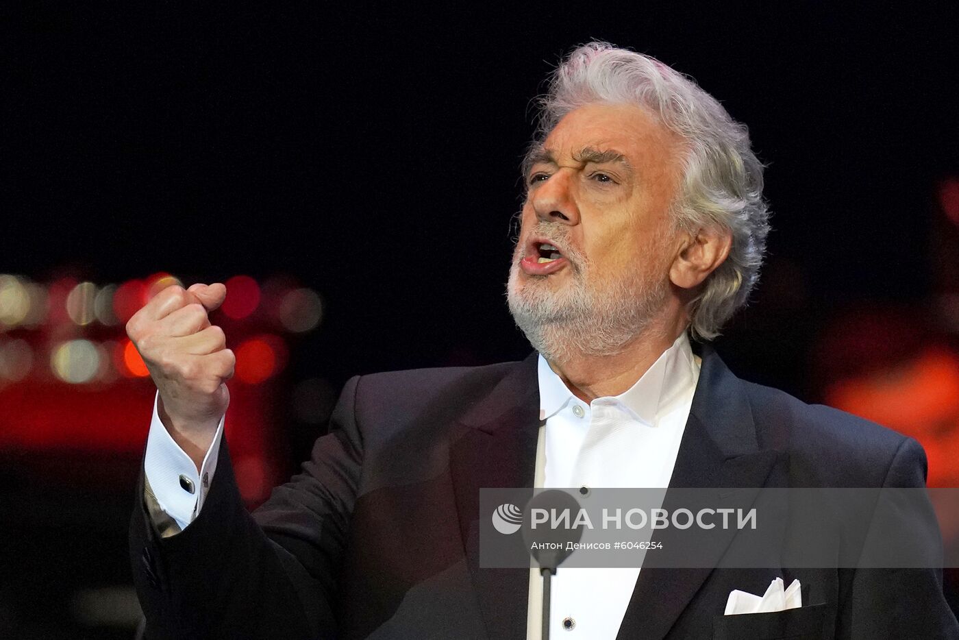 Концерт оперного певца П. Доминго в Москве