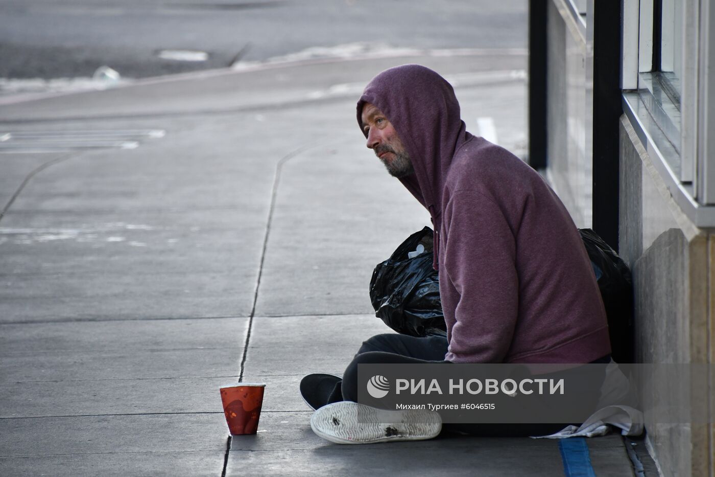 Бездомные в Сан-Франциско
