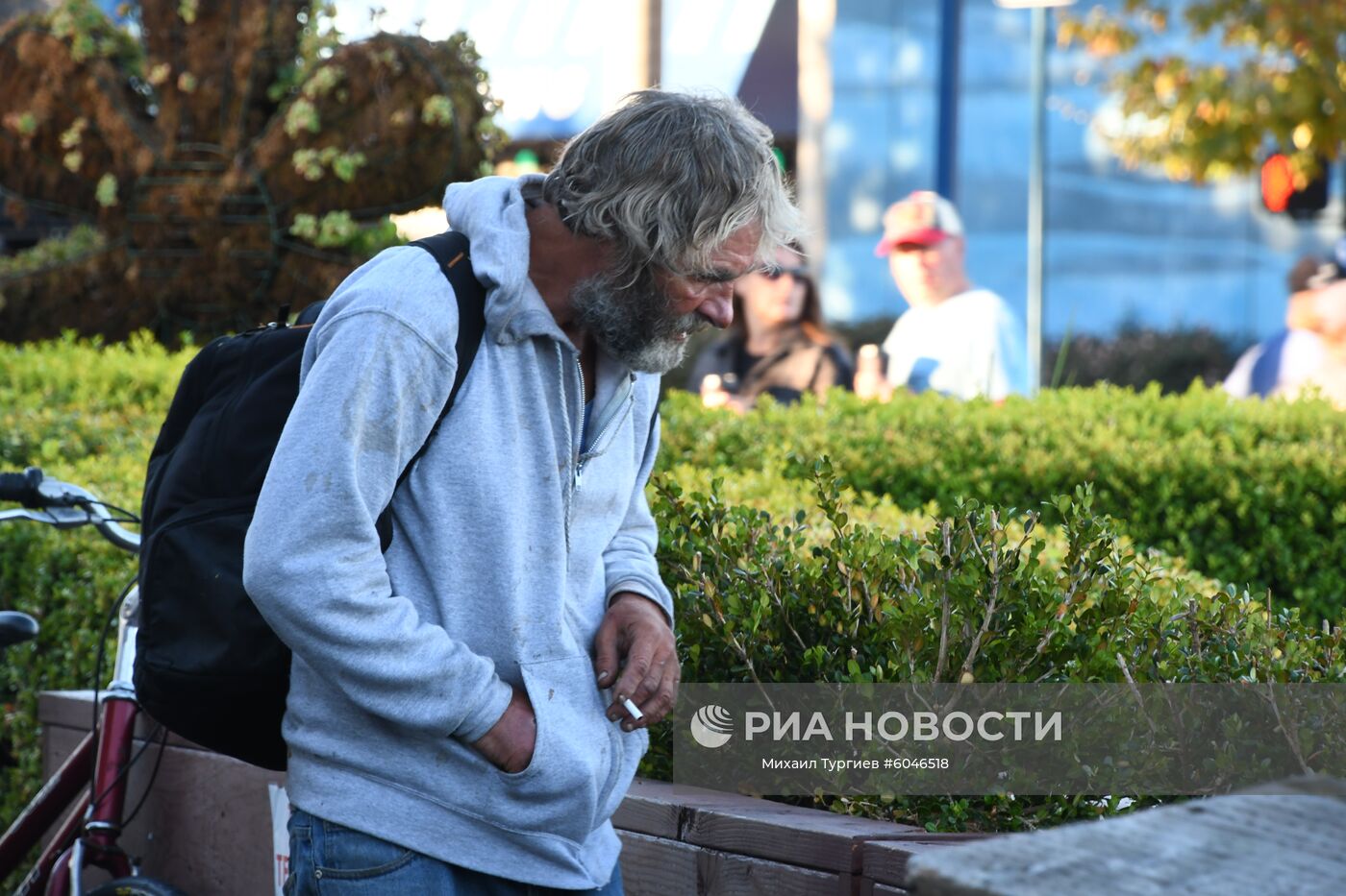 Бездомные в Сан-Франциско