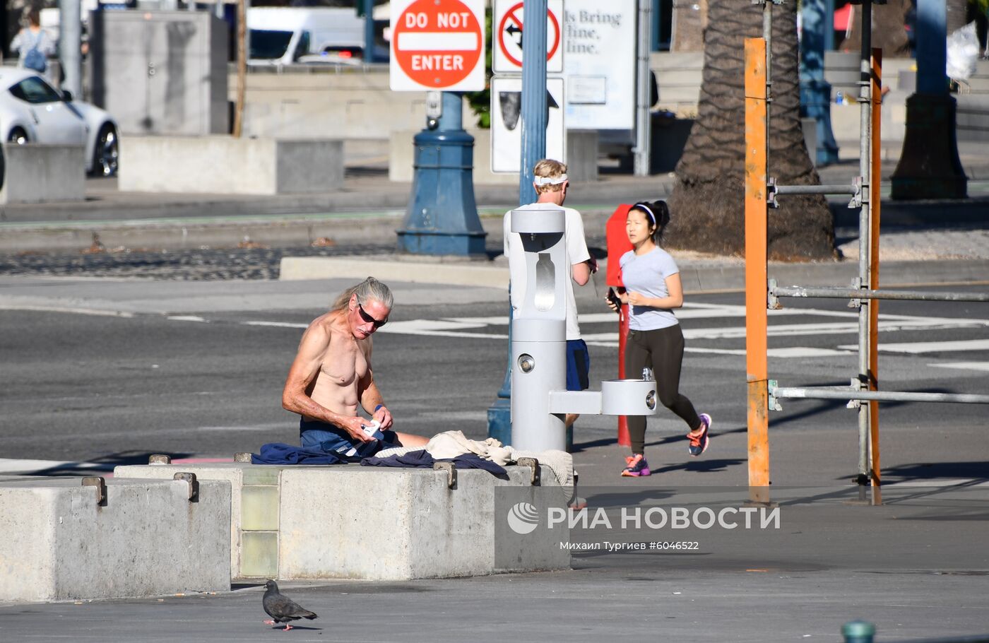 Бездомные в Сан-Франциско