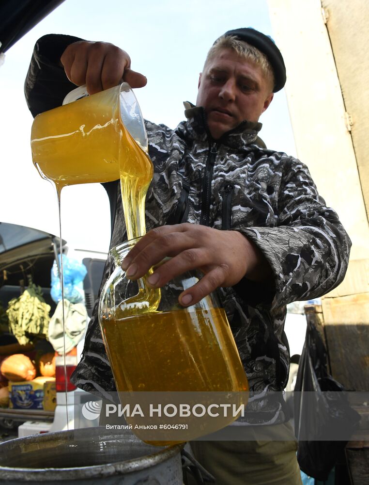 Продовольственная ярмарка во Владивостоке 