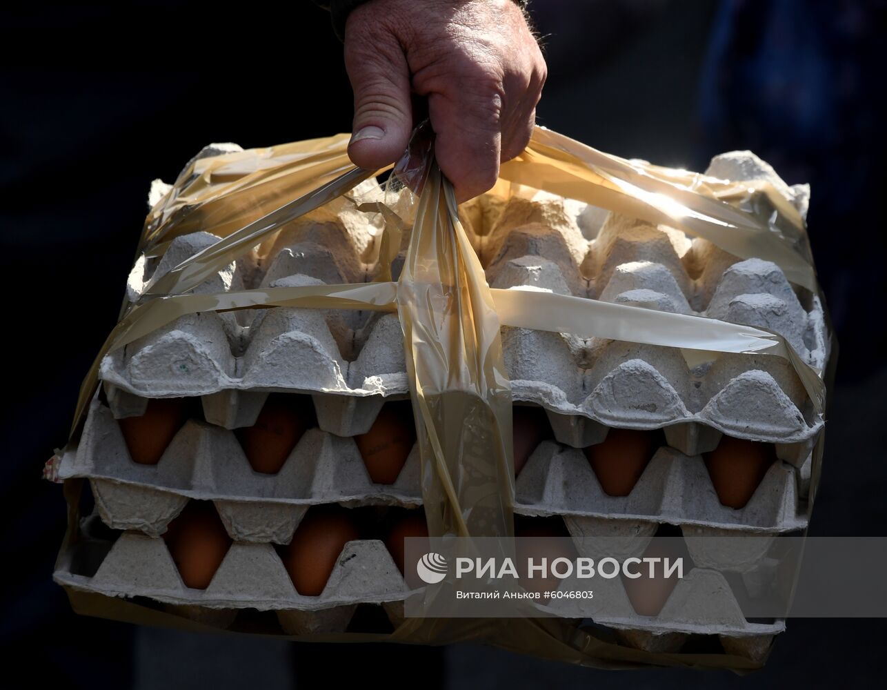 Продовольственная ярмарка во Владивостоке 