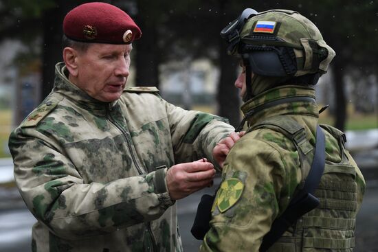 Учения спецназа Росгвардии и полиции Китая "Сотрудничество-2019"