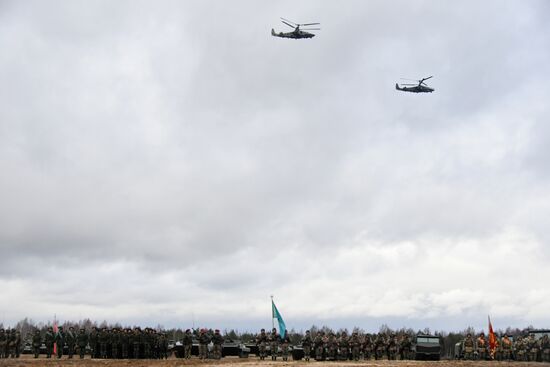 Совместные учения с КСОР ОДКБ "Взаимодействие-2019"