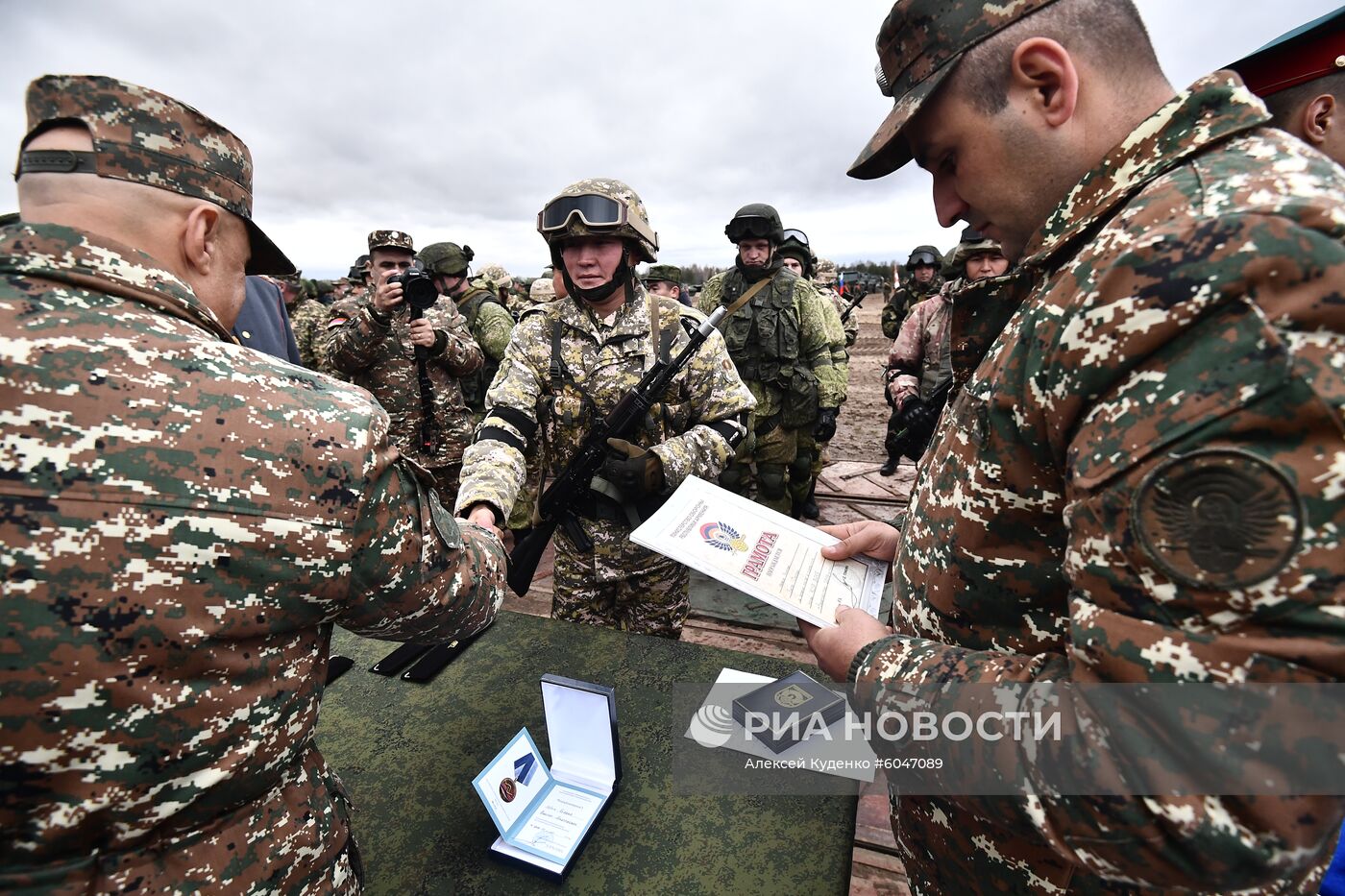 Совместные учения с КСОР ОДКБ "Взаимодействие-2019"