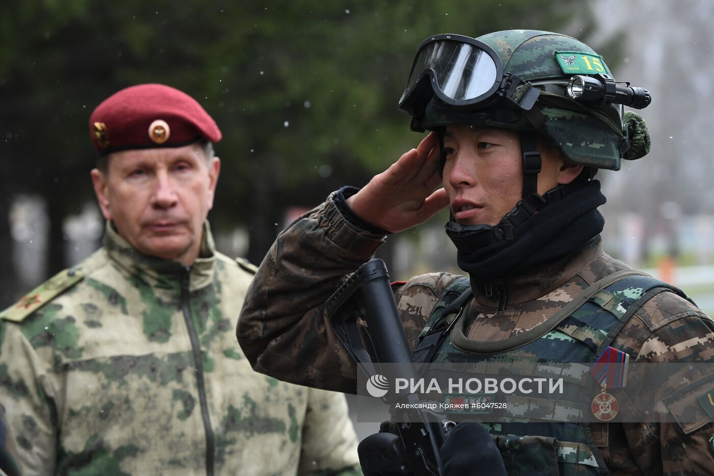 Учения спецназа Росгвардии и полиции Китая "Сотрудничество-2019"