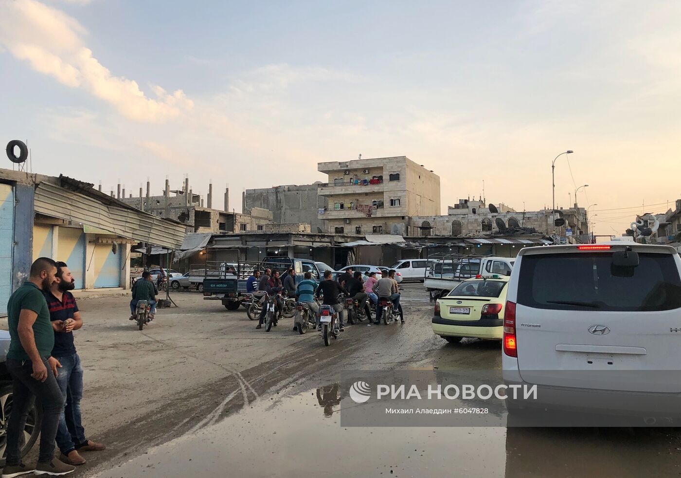 Ситуация на северо-востоке сирийской провинции Алеппо