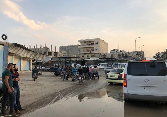 Ситуация на северо-востоке сирийской провинции Алеппо