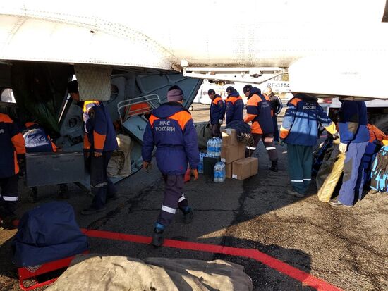 Прорыв дамбы в Красноярском крае