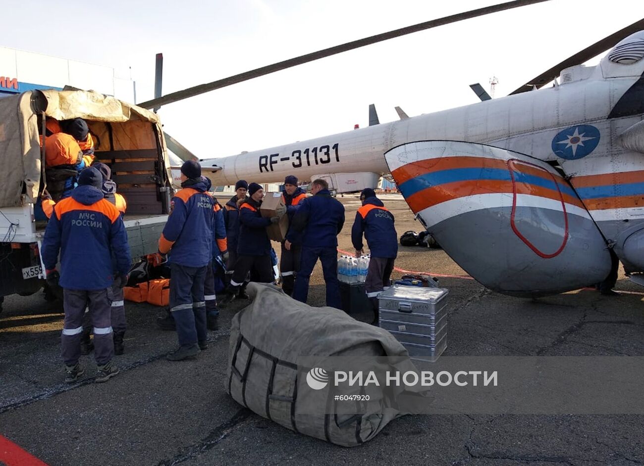 Прорыв дамбы в Красноярском крае