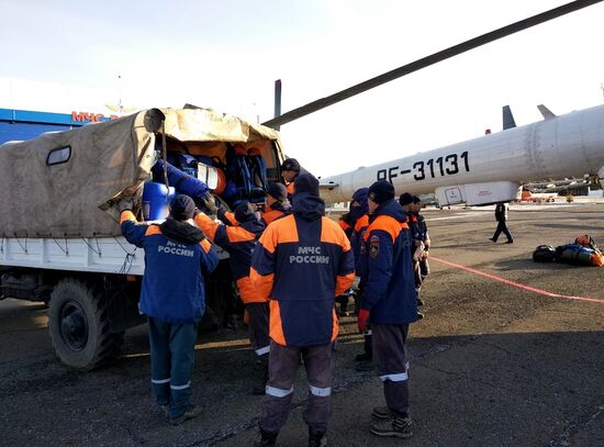 Прорыв дамбы в Красноярском крае