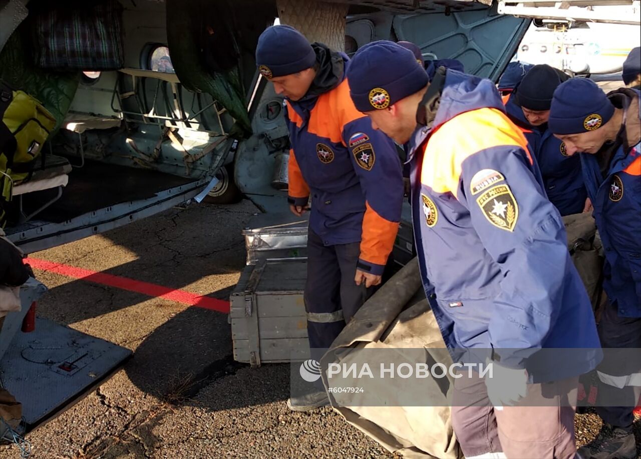 Прорыв дамбы в Красноярском крае