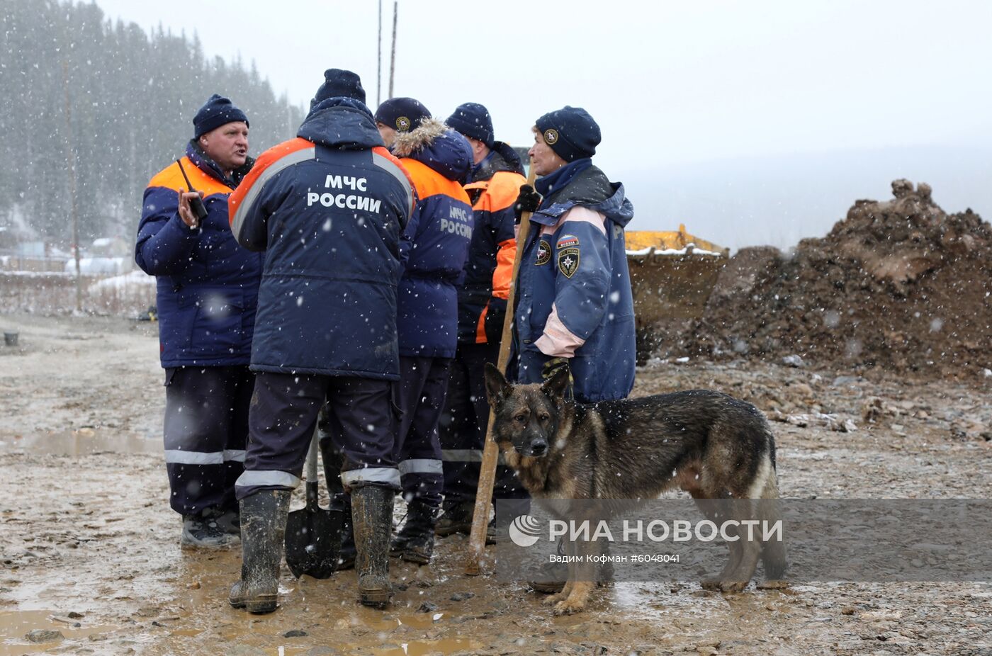Прорыв дамбы в Красноярском крае