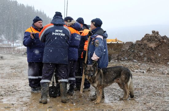 Прорыв дамбы в Красноярском крае