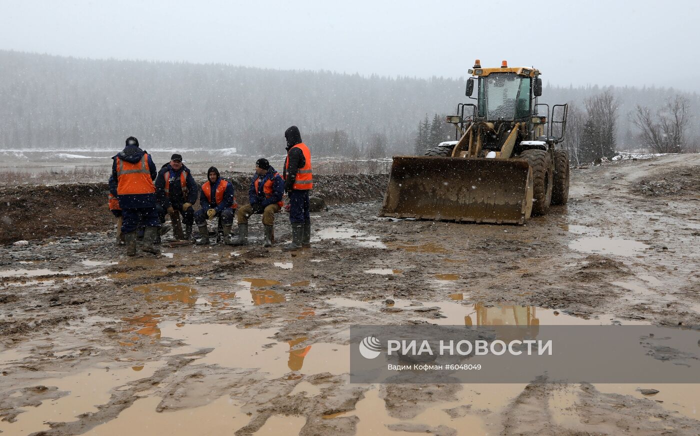 Прорыв дамбы в Красноярском крае