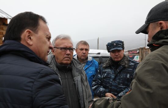 Прорыв дамбы в Красноярском крае