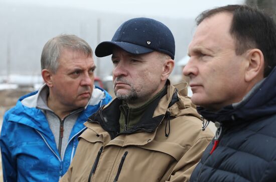 Прорыв дамбы в Красноярском крае