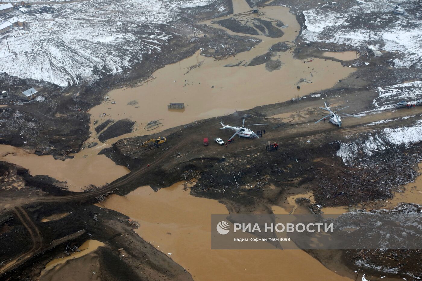 Прорыв дамбы в Красноярском крае