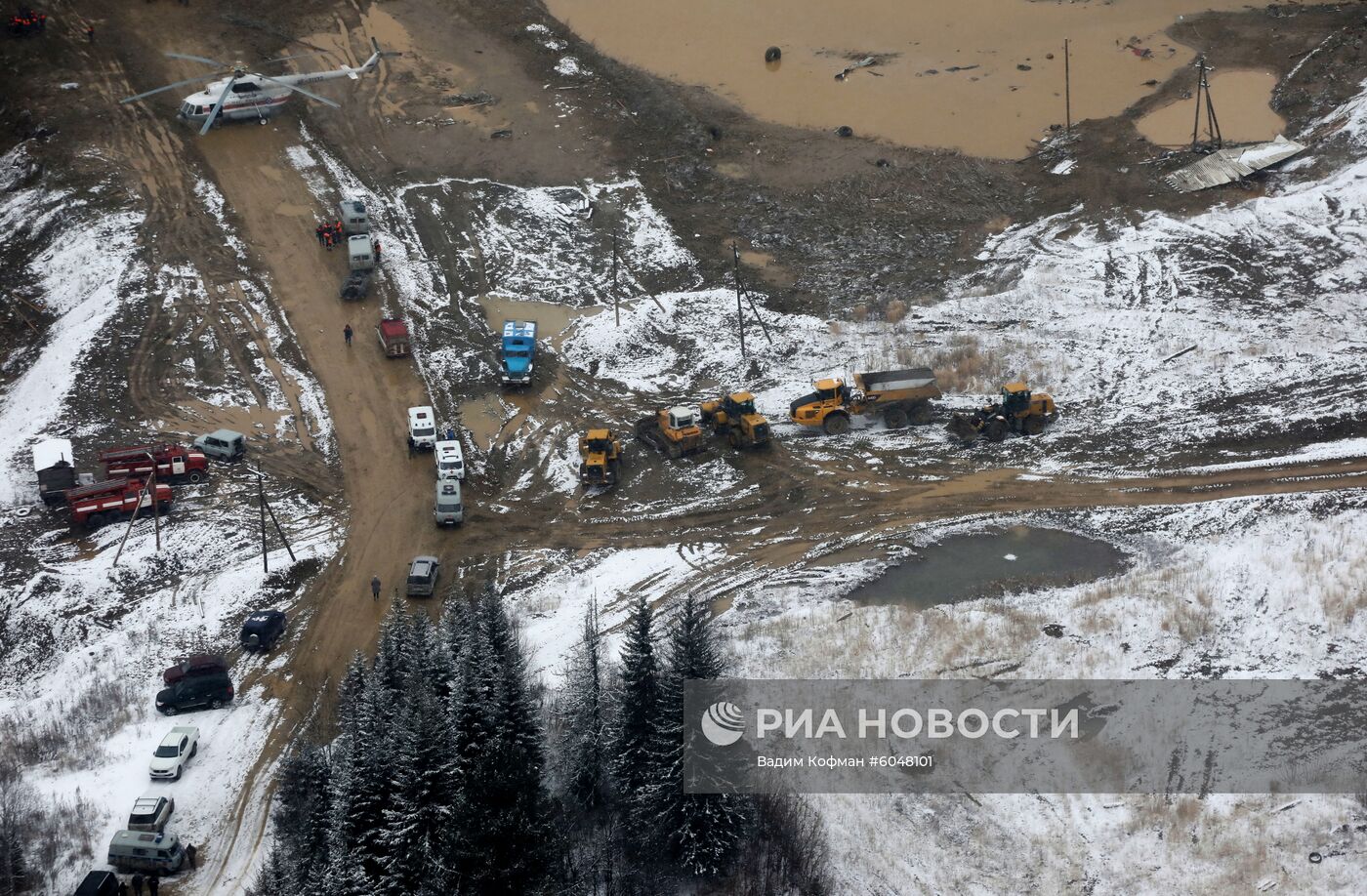 Прорыв дамбы в Красноярском крае