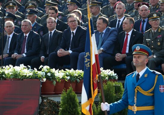 Визит премьер-министра РФ Д. Медведева в Сербию