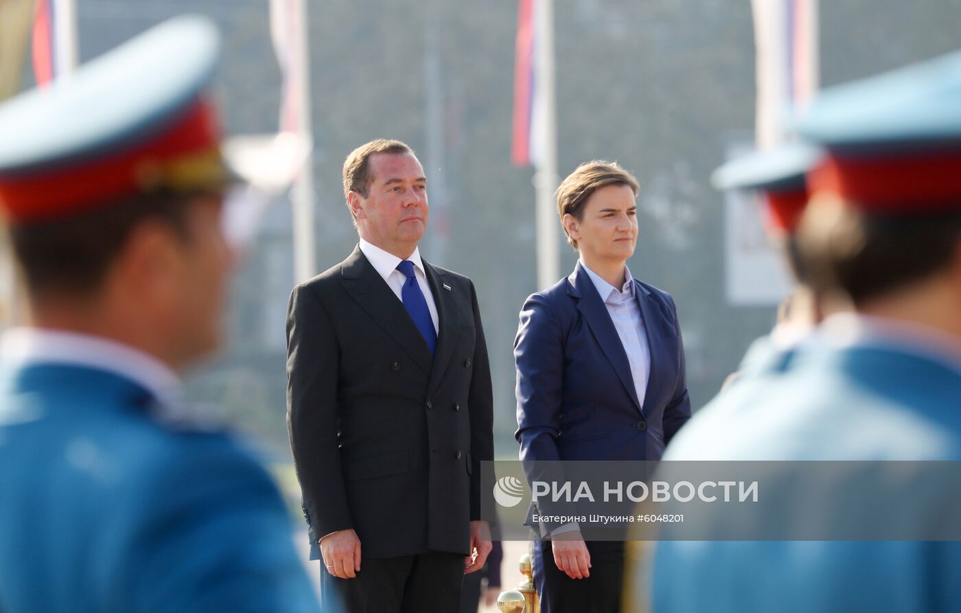 Визит премьер-министра РФ Д. Медведева в Сербию