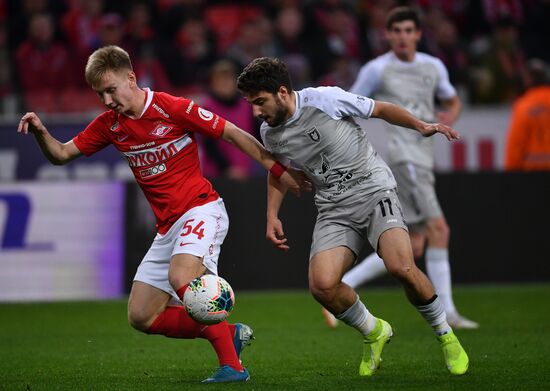 Футбол. РПЛ. Матч "Спартак" - "Рубин"