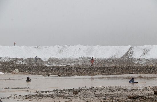 Прорыв дамбы в Красноярском крае