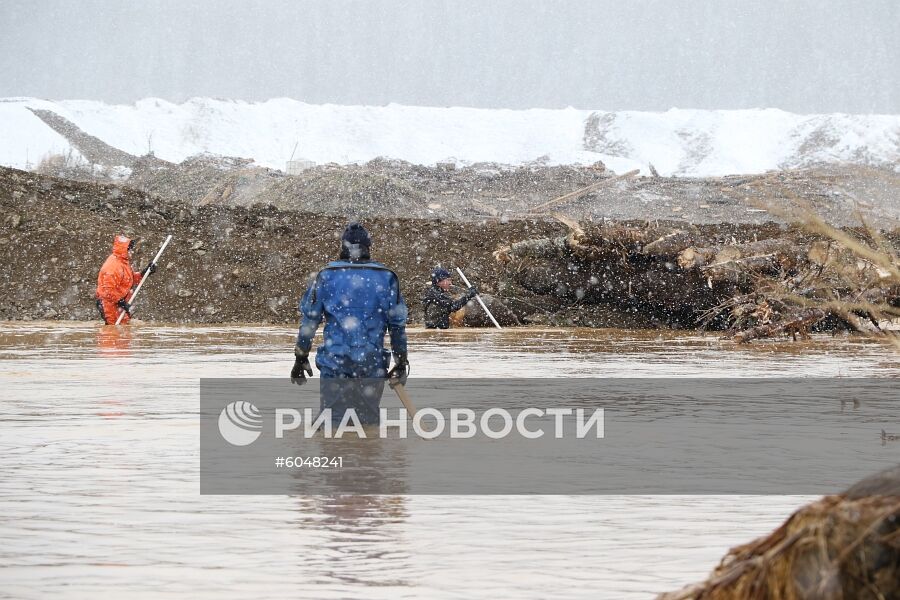 Прорыв дамбы в Красноярском крае