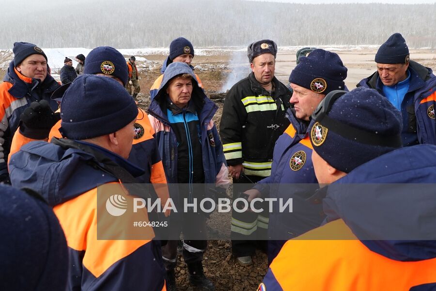 Прорыв дамбы в Красноярском крае