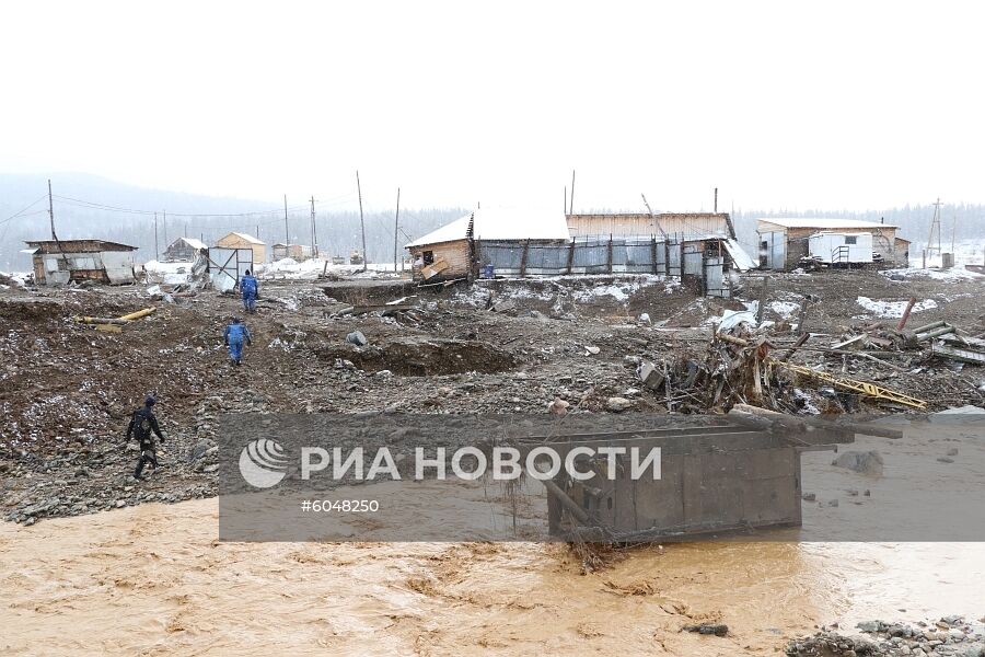 Прорыв дамбы в Красноярском крае