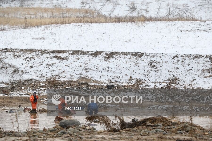 Прорыв дамбы в Красноярском крае