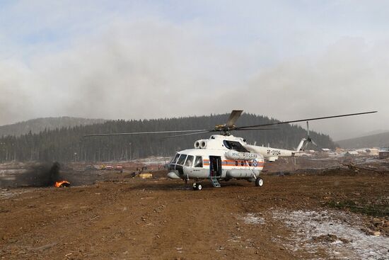 Прорыв дамбы в Красноярском крае