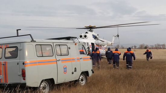 Прорыв дамбы в Красноярском крае