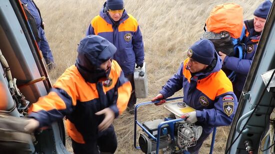 Прорыв дамбы в Красноярском крае