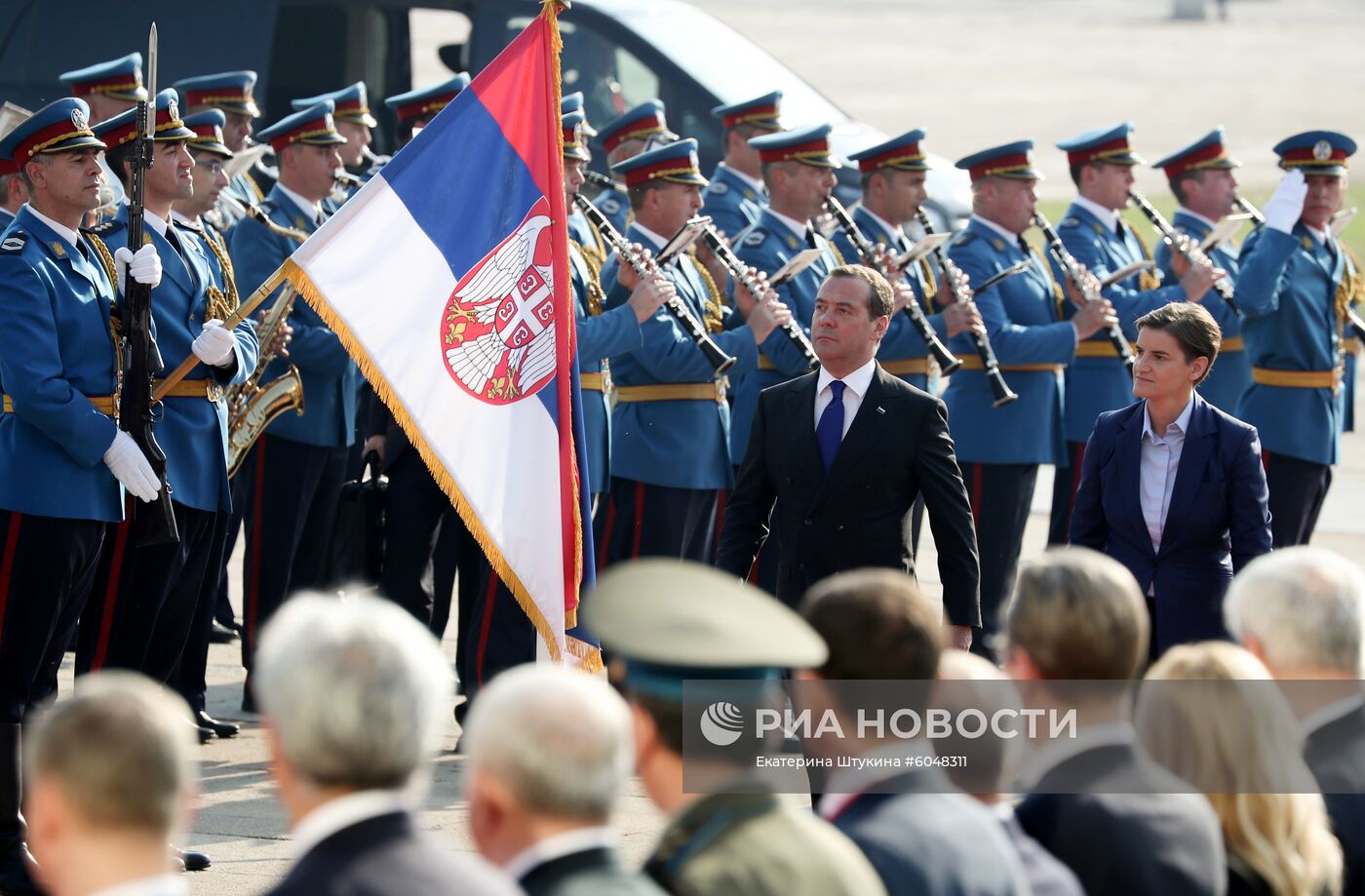 Визит премьер-министра РФ Д. Медведева в Сербию