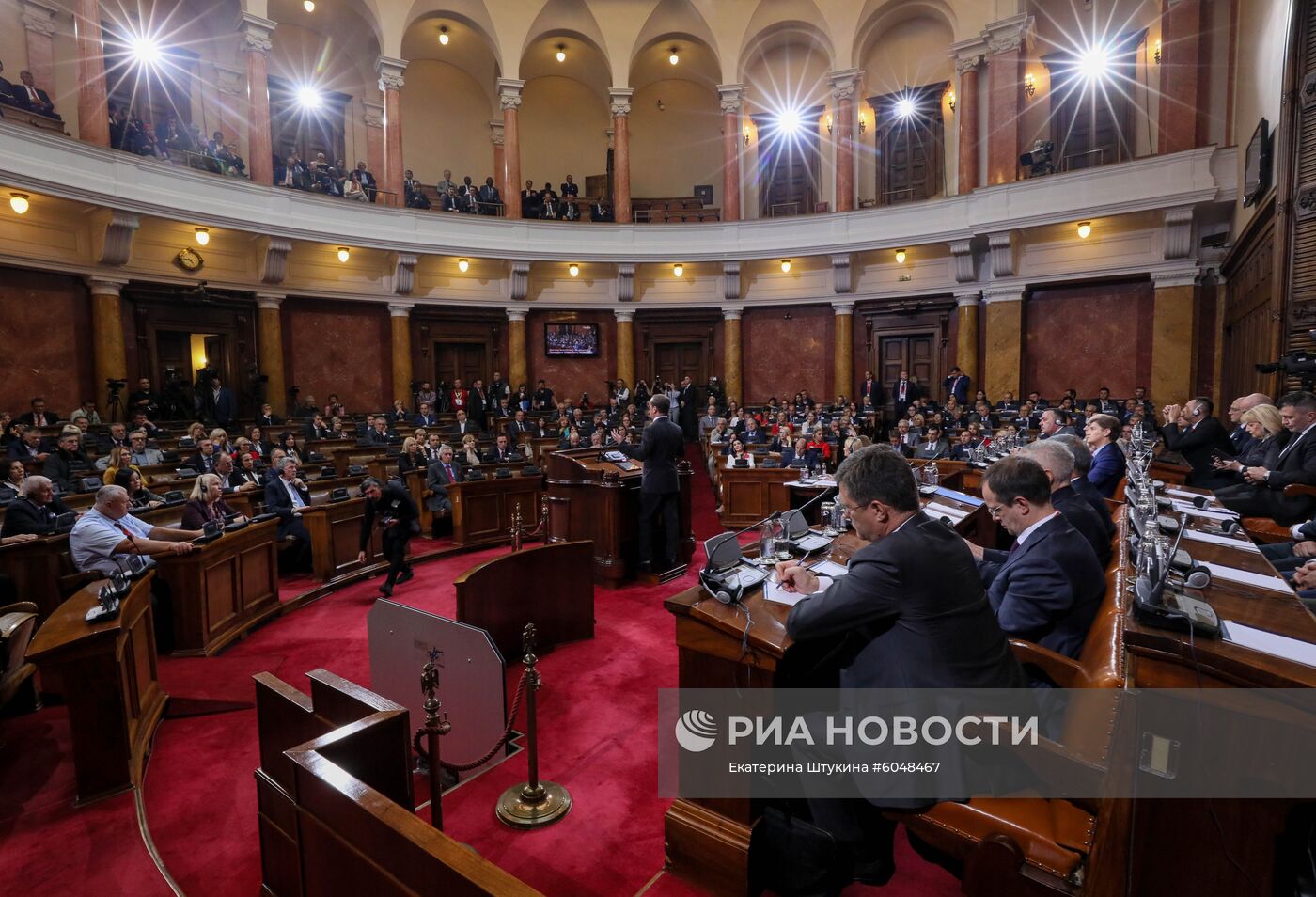 Визит премьер-министра РФ Д. Медведева в Сербию