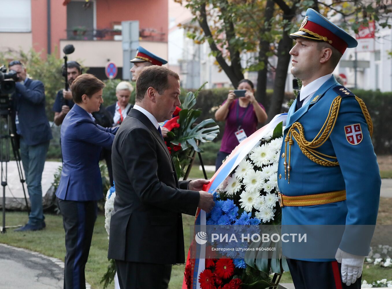 Визит премьер-министра РФ Д. Медведева в Сербию