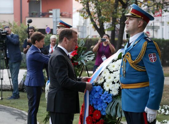 Визит премьер-министра РФ Д. Медведева в Сербию