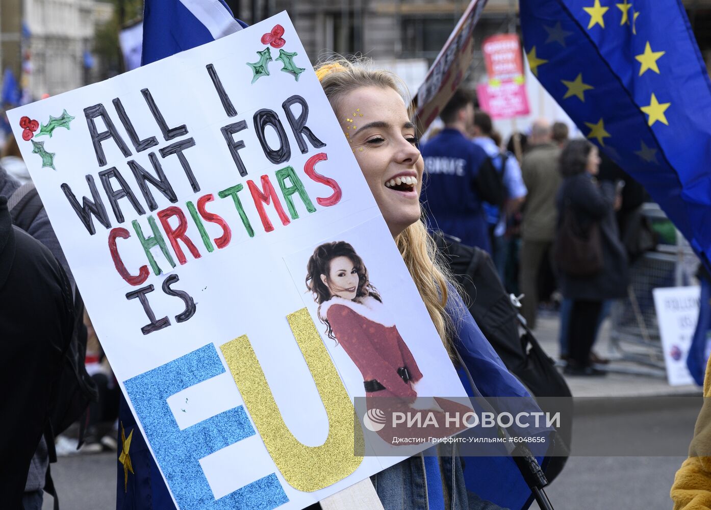 Акция против Brexit в Лондоне