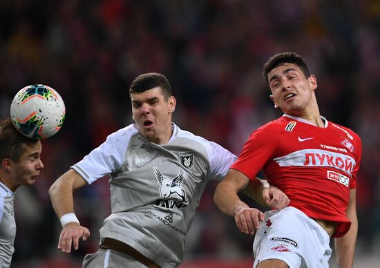 Футбол. РПЛ. Матч "Спартак" - "Рубин"