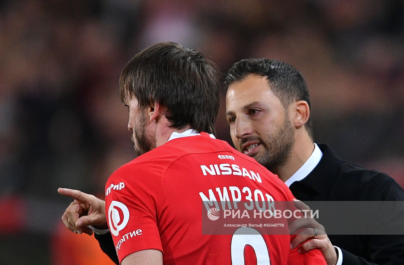 Футбол. РПЛ. Матч "Спартак" - "Рубин"
