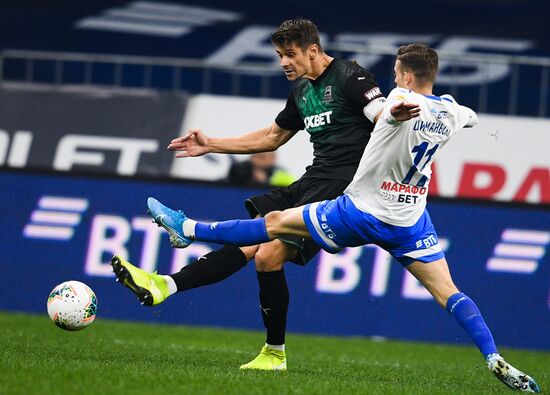 Футбол. РПЛ. Матч "Динамо" - "Краснодар"