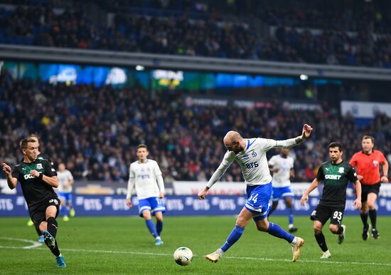 Футбол. РПЛ. Матч "Динамо" - "Краснодар"