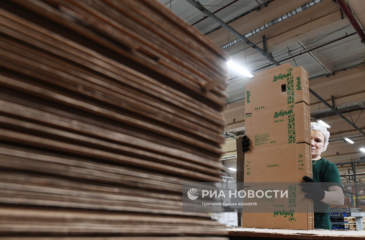 Производство гофрокартона на ОАО "ПЭФ "Союз"